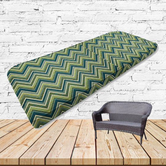 Custom outdoor patio furniture cushions from Cascadia Outdoor Cushions in Sunbrella Fabrics