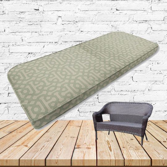 Custom outdoor patio furniture cushions from Cascadia Outdoor Cushions in Sunbrella Fabrics