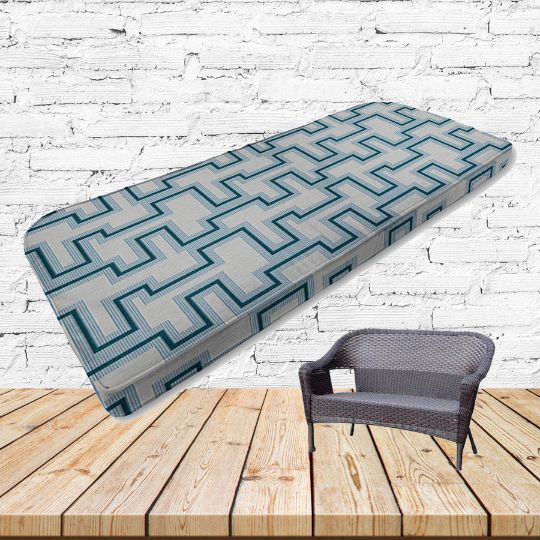 Custom outdoor patio furniture cushions from Cascadia Outdoor Cushions in Sunbrella Fabrics