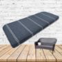 Custom outdoor patio furniture cushions from Cascadia Outdoor Cushions in Sunbrella Fabrics