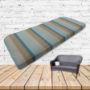 Custom outdoor patio furniture cushions from Cascadia Outdoor Cushions in Sunbrella Fabrics