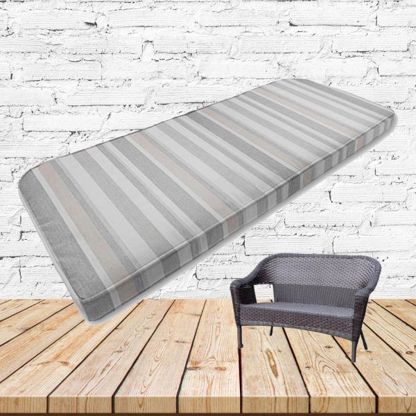 Custom outdoor patio furniture cushions from Cascadia Outdoor Cushions in Sunbrella Fabrics