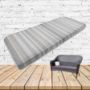 Custom outdoor patio furniture cushions from Cascadia Outdoor Cushions in Sunbrella Fabrics