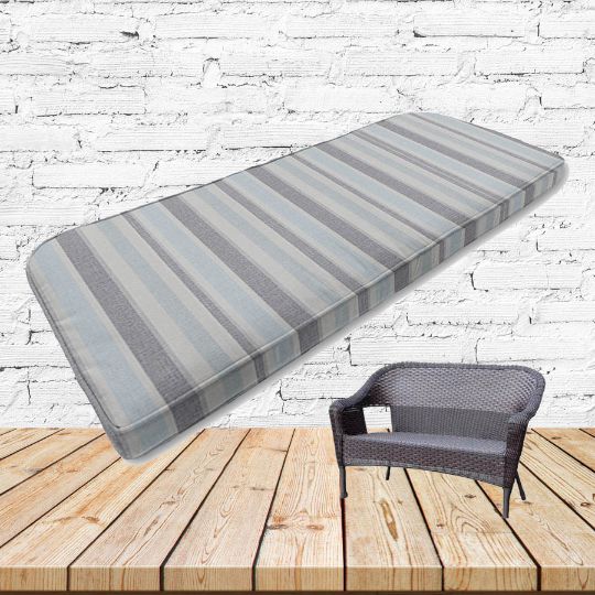 Custom outdoor patio furniture cushions from Cascadia Outdoor Cushions in Sunbrella Fabrics