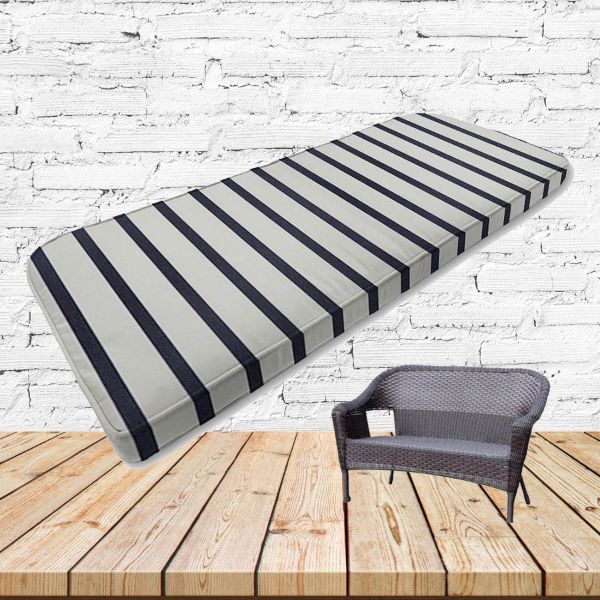 Custom outdoor patio furniture cushions from Cascadia Outdoor Cushions in Sunbrella Fabrics