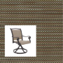 2-Piece Patio Chair Replacement Slings – Phifer Watercolor Tweed Moth | Custom Outdoor Sling