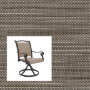 2-Piece Patio Chair Replacement Slings – Phifer Watercolor Tweed Pearly | Custom Outdoor Sling