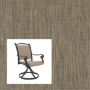 Augustine Gravel two piece patio chair slings