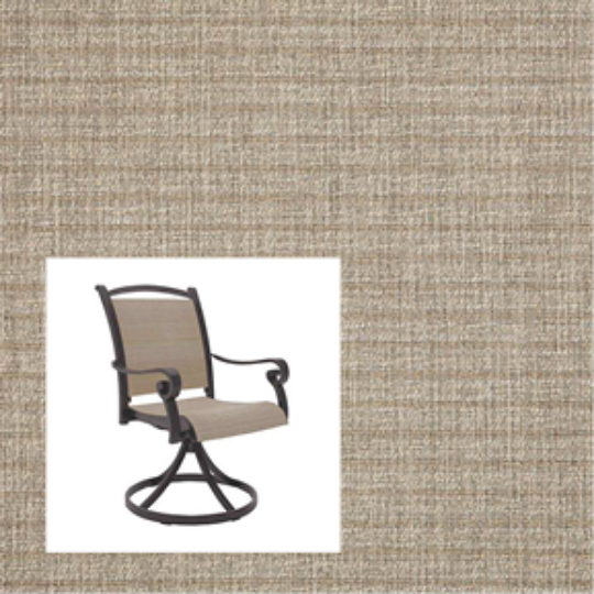 Burdock Sand two piece patio chair slings