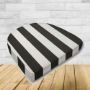 Cushion for wicker patio chairs, contoured or rounded at the back, Designed specifically for outdoor wicker patio chairs.