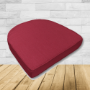Cushion for wicker patio chairs, contoured or rounded at the back, Designed specifically for outdoor wicker patio chairs.