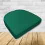 Cushion for wicker patio chairs, contoured or rounded at the back, Designed specifically for outdoor wicker patio chairs.