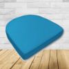 Cushion for wicker patio chairs, contoured or rounded at the back, Designed specifically for outdoor wicker patio chairs.