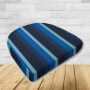 Cushion for wicker patio chairs, contoured or rounded at the back, Designed specifically for outdoor wicker patio chairs.