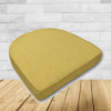 Cushion for wicker patio chairs, contoured or rounded at the back, Designed specifically for outdoor wicker patio chairs.