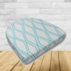 Wicker Patio Chair Cushions with a rounded back Boxed Double Piped Patio Dining Chair Seat Pad or Seat Cushion from Cascadia Outdoor Cushions