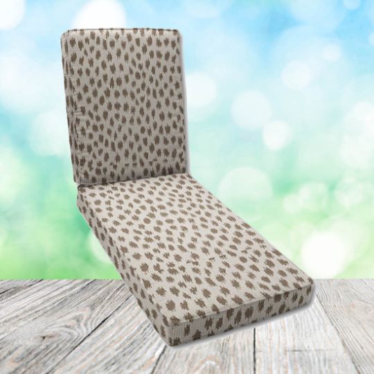 Boxed Chaise Lounge Cushion
