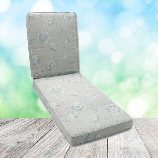 Boxed Chaise Lounge Cushion