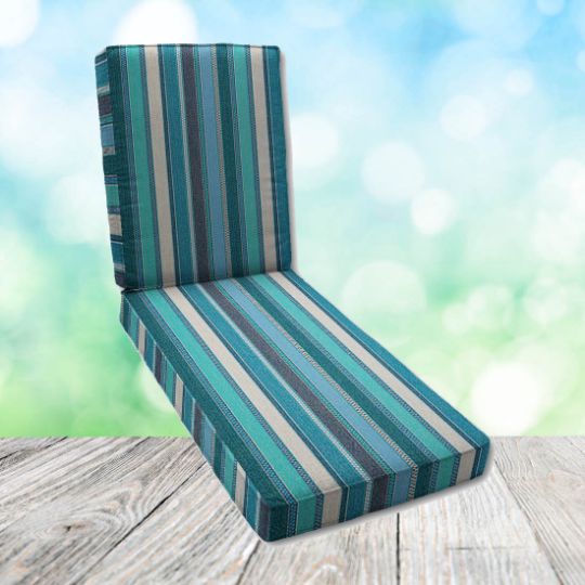 Boxed Chaise Lounge Cushion
