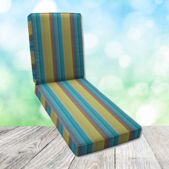 Boxed Chaise Lounge Cushion