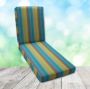 Boxed Chaise Lounge Cushion