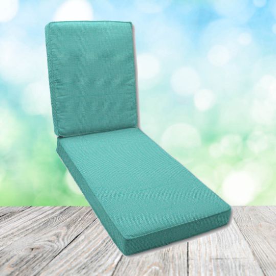 Boxed Chaise Lounge Cushion