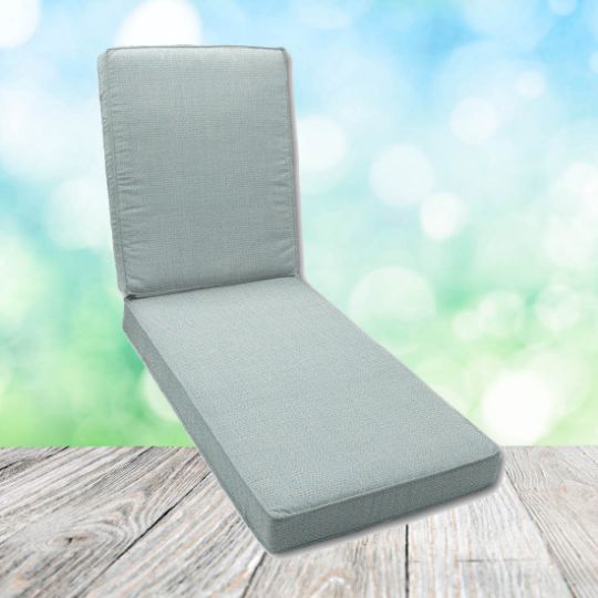 Boxed Chaise Lounge Cushion