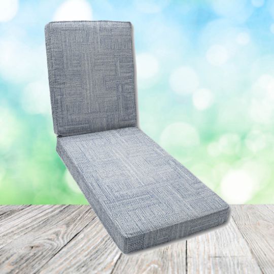 Boxed Chaise Lounge Cushion