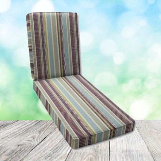 Boxed Chaise Lounge Cushion