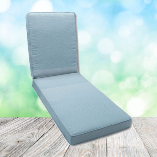 Boxed Chaise Lounge Cushion