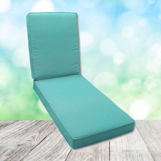 Boxed Chaise Lounge Cushion
