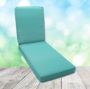 Boxed Chaise Lounge Cushion