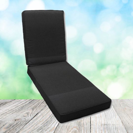 Boxed Chaise Lounge Cushion