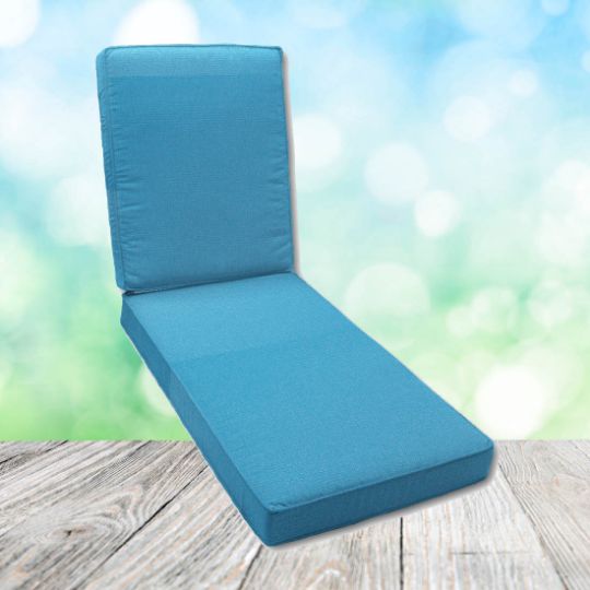 Boxed Chaise Lounge Cushion