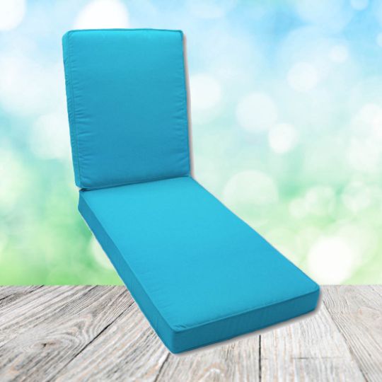 Boxed Chaise Lounge Cushion