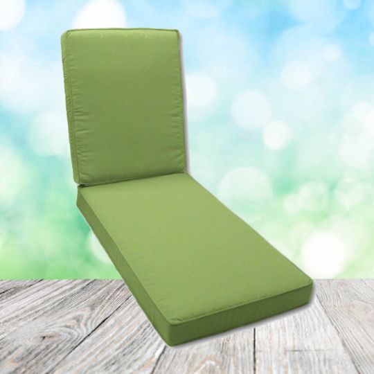 Boxed Chaise Lounge Cushion