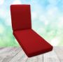 Boxed Chaise Lounge Cushion