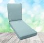 Boxed Chaise Lounge Cushion