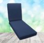Boxed Chaise Lounge Cushion