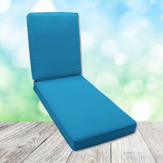 Boxed Chaise Lounge Cushion