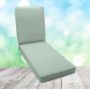 Boxed Chaise Lounge Cushion