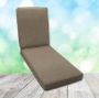 Boxed Chaise Lounge Cushion