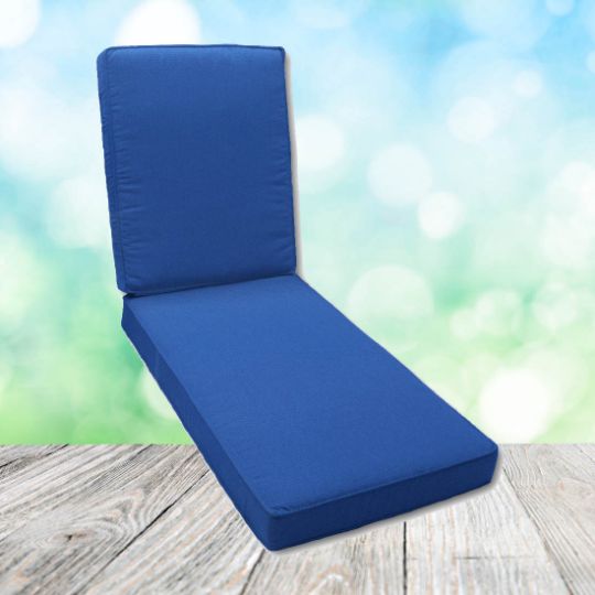 Boxed Chaise Lounge Cushion