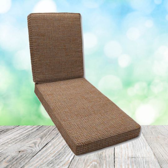 Boxed Chaise Lounge Cushion