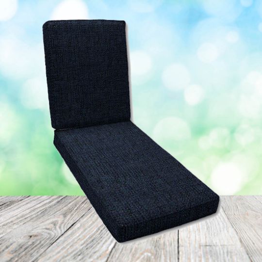 Boxed Chaise Lounge Cushion