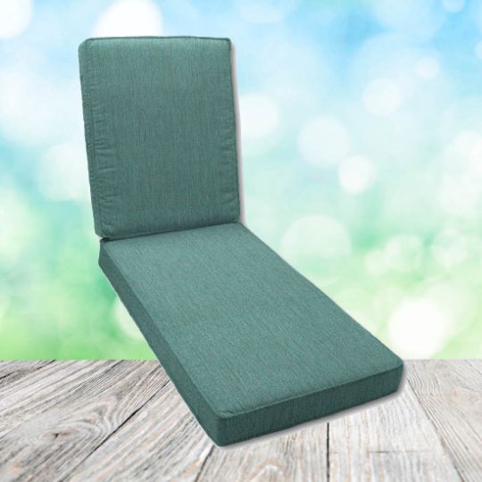 Canvas Sunflower Chaise Lounge Cushion