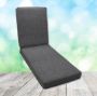 Canvas Sunflower Chaise Lounge Cushion