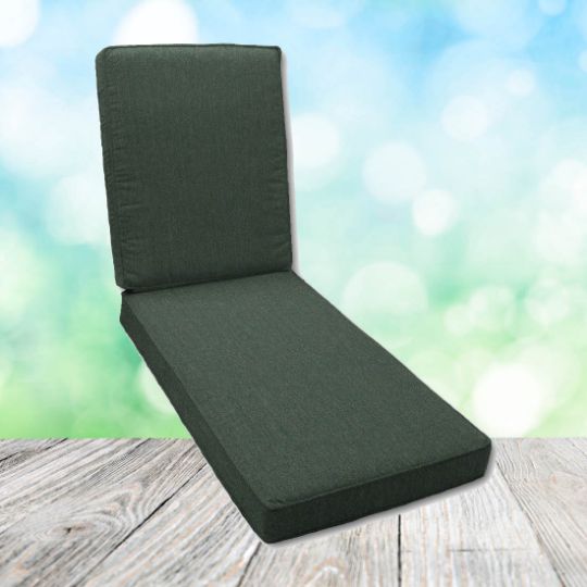 Canvas Sunflower Chaise Lounge Cushion