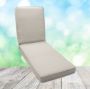 Canvas Sunflower Chaise Lounge Cushion