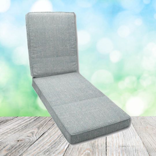 Canvas Sunflower Chaise Lounge Cushion